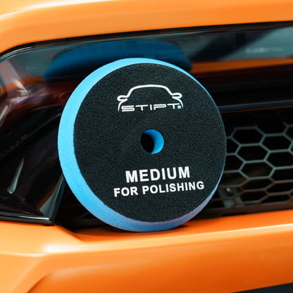 Stipt Polish Pad Medium 125 mm (2x) uit de All-in PRO Set