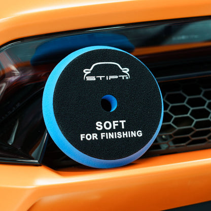 Stipt Polish Pad Soft 125 mm uit de Rotary Polisher PRO Set