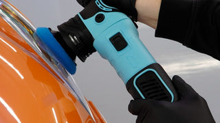 Bumper polijsten met de Stipt Mini Dual Action Polisher Pro