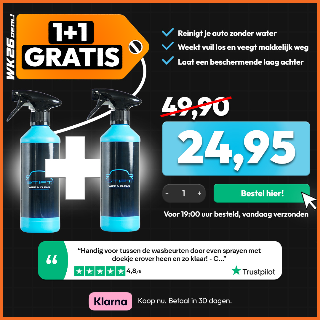 Stipt Wipe & Clean 1+1 Gratis